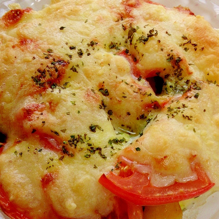 トマト ジャガイモ 茄子のオリーブオイルチーズ焼き レシピ 作り方 By Ramjetcity 楽天レシピ